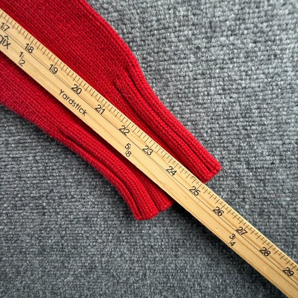 Polo Jeans Ralph Lauren Red Knit Pullover Flag Sweater RL Embroidered Large - Picture 16 of 16